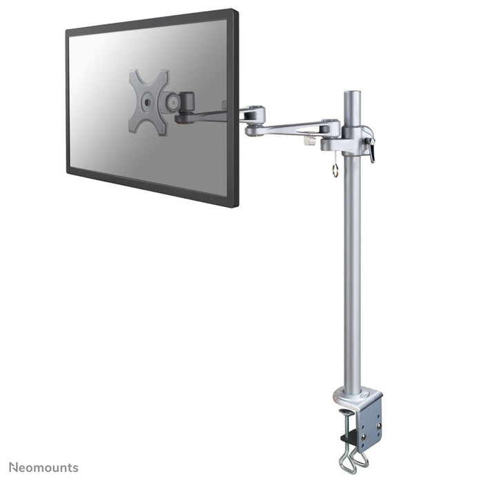 Neomounts FPMA-D935POLE70 ass eng Bureaustäip mat 3 Dréipunkten fir Flat Screens bis t/m 30 inch (76 cm).