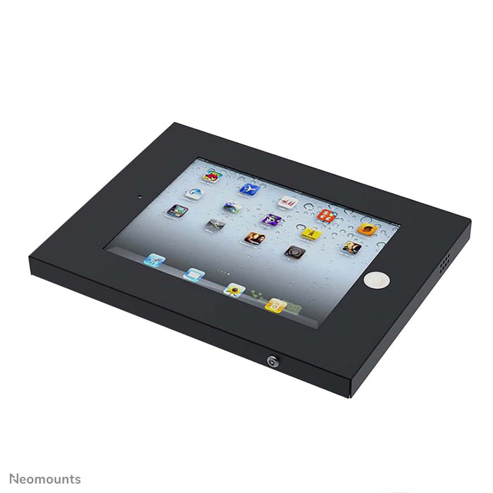Neomounts diebstalbestännegen Tablethalter IPAD2N-UN20 schwaarz fir 9.7 inch iPad/ iPad Air Tablets (VESA 100x100mm) - Schwaarz