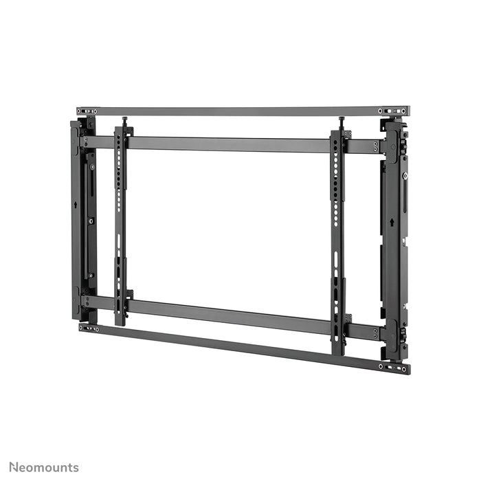 Neomounts LED-VW1750 schwaarz ass eng flaach Video-Wall-Wandhalterung fir Ekranen bis 55 inch (140 cm).