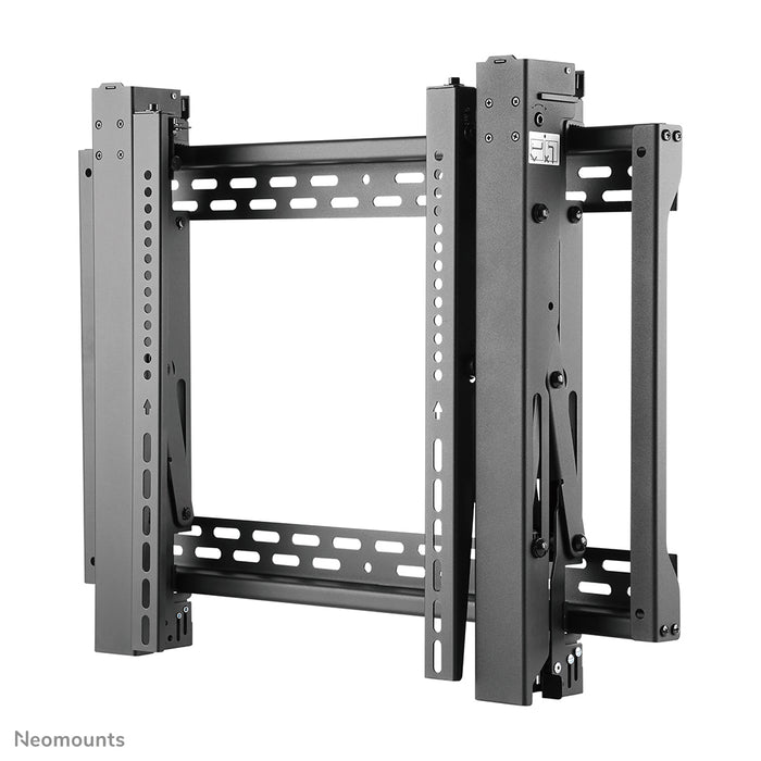 Neomounts LED-VW2500 schwaarz1 ass eng flaach Video-Wall-Wandhalterung fir Ekranen bis 75 inch (191 cm), fir horizontal an vertikal Montéierung - Schwaarz