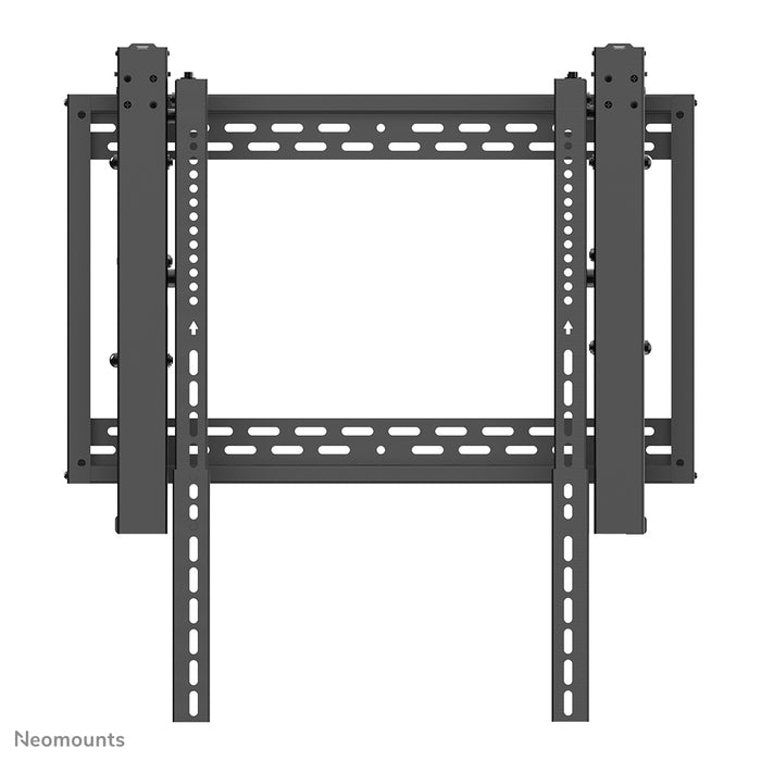 Neomounts LED-VW2500 schwaarz1 ass eng flaach Video-Wall-Wandhalterung fir Ekranen bis 75 inch (191 cm), fir horizontal an vertikal Montéierung - Schwaarz