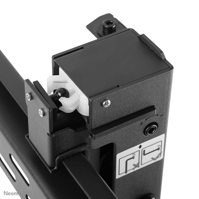 Neomounts LED-VW2500 schwaarz1 ass eng flaach Video-Wall-Wandhalterung fir Ekranen bis 75 inch (191 cm), fir horizontal an vertikal Montéierung - Schwaarz