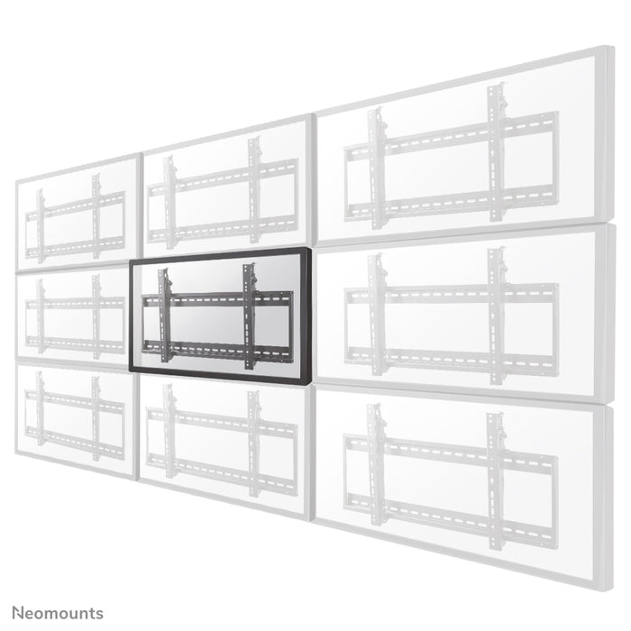 Neomounts LED-VW500black ass eng flaach Video-Wall-Wandhalterung fir Ekranen bis 75 inch (191 cm).