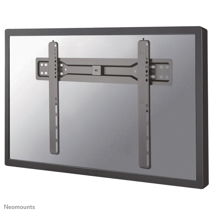 Neomounts LED-W600 schwaarz ass eng flaach Wandhalterung fir Flatscreens bis 75 inch.