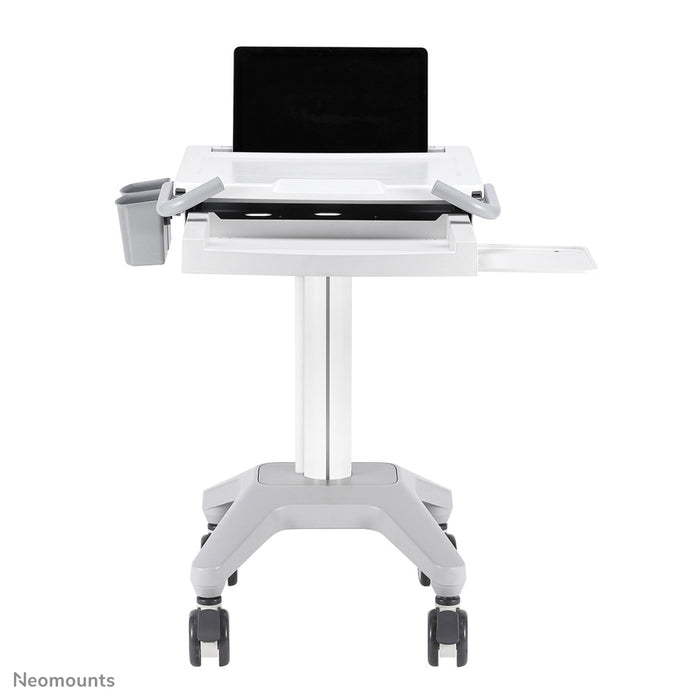 Neomounts MED-M200 ass eng verréckelbar Aarbechtsplaz fir Laptop, Tastatur a Maus.