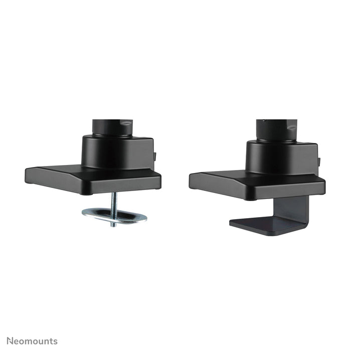 Neomounts NM-D775black ass eng gasgefiedert Schreifdësch-Halterung fir Flatscreens bis 32 inch (81 cm) - Schwaarz