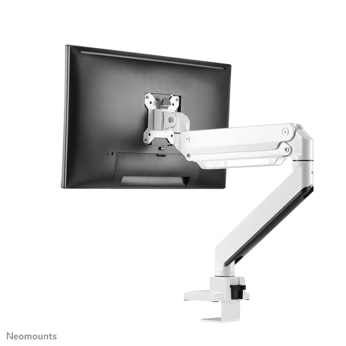 Neomounts NM-D775 wäiss ass eng gasgefiedert Schreifdësch-Halterung fir Flatscreens bis 32 inch (81 cm) - Wäiss