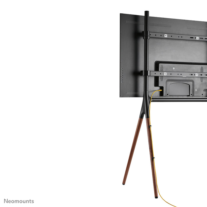 Neomounts NM-M1000 schwaarz ass e Miwwel fir Flat-Screens bis 70 inch (178 cm).