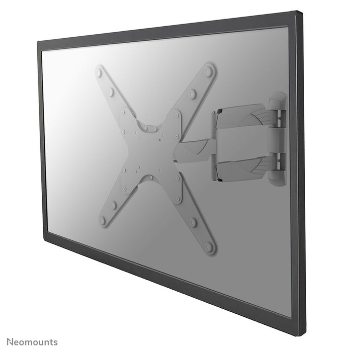 Neomounts NM-W440 wäiss ass eng Wandstëtzt mat 3 Dréipunkten fir Flat-Screens bis 55 inch (140 cm).