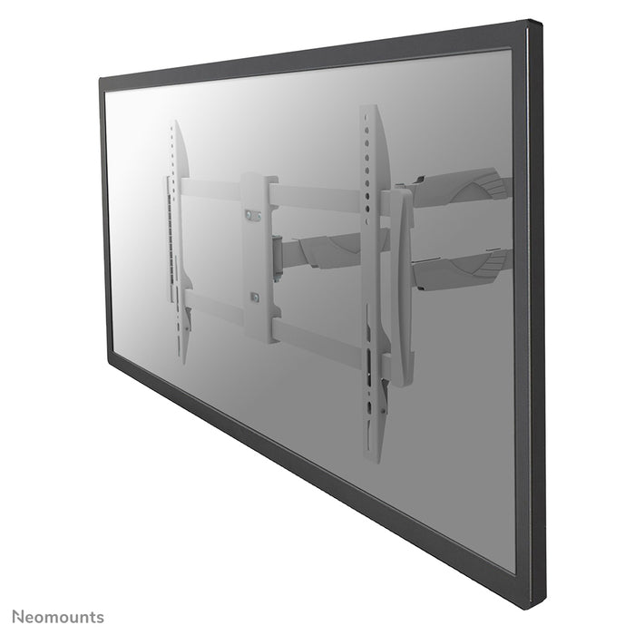 Neomounts NM-W460 wäiss ass eng Wandstëtzt mat 3 Dréipunkten fir Flat-Screens bis 60 inch (150 cm).