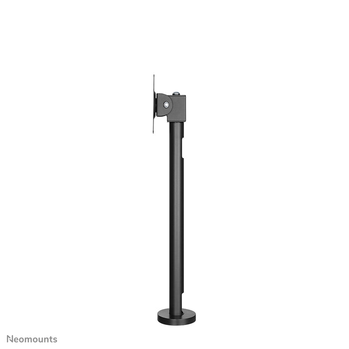 Neomounts NS-DPOS100 schwaarz ass eng Schreifstëtzt mat engem Dréipunkt fir Flat-Screens bis 32 inch.