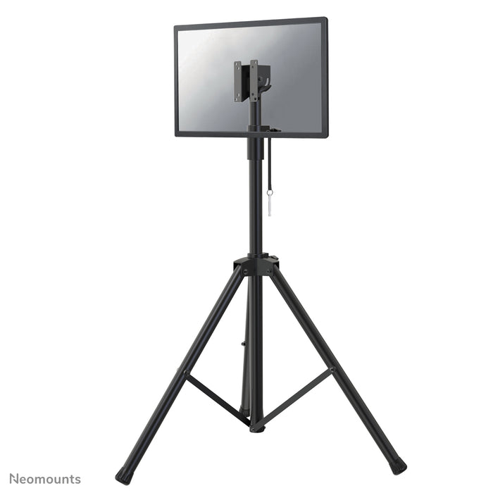 Neomounts Stativ fir Notebooks bis 17 inch (43 cm), Beameren & Displays bis 32 inch (81 cm), Héichtverstellbar - Schwaarz