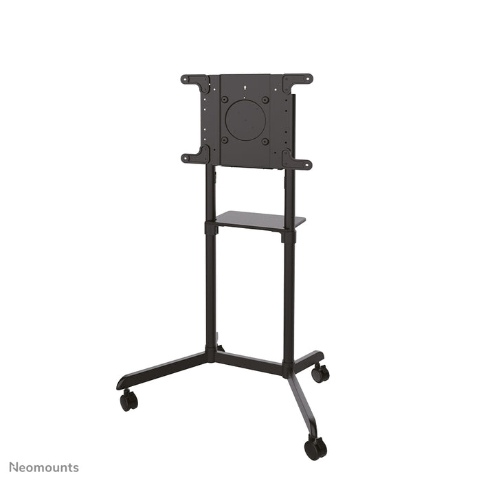 Neomounts NS-M1250 schwaarz ass e verréckelbare Miwwel fir Flat-Screens bis 70 inch (178 cm). Inkl. Laptop-Plack - Schwaarz
