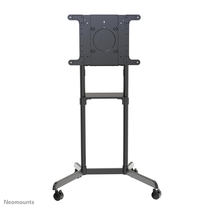 Neomounts NS-M1250 schwaarz ass e verréckelbare Miwwel fir Flat-Screens bis 70 inch (178 cm). Inkl. Laptop-Plack - Schwaarz