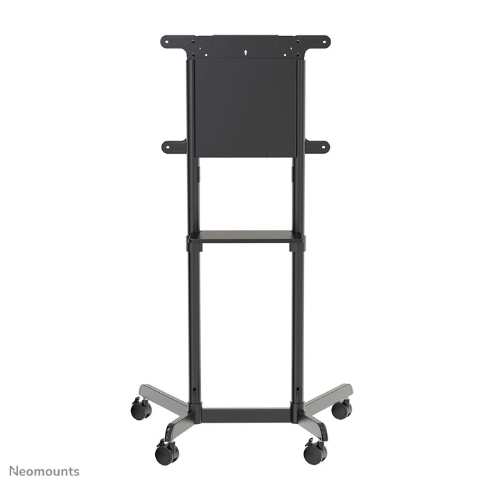 Neomounts NS-M1250 schwaarz ass e verréckelbare Miwwel fir Flat-Screens bis 70 inch (178 cm). Inkl. Laptop-Plack - Schwaarz