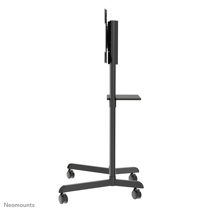 Neomounts NS-M1250 schwaarz ass e verréckelbare Miwwel fir Flat-Screens bis 70 inch (178 cm). Inkl. Laptop-Plack - Schwaarz