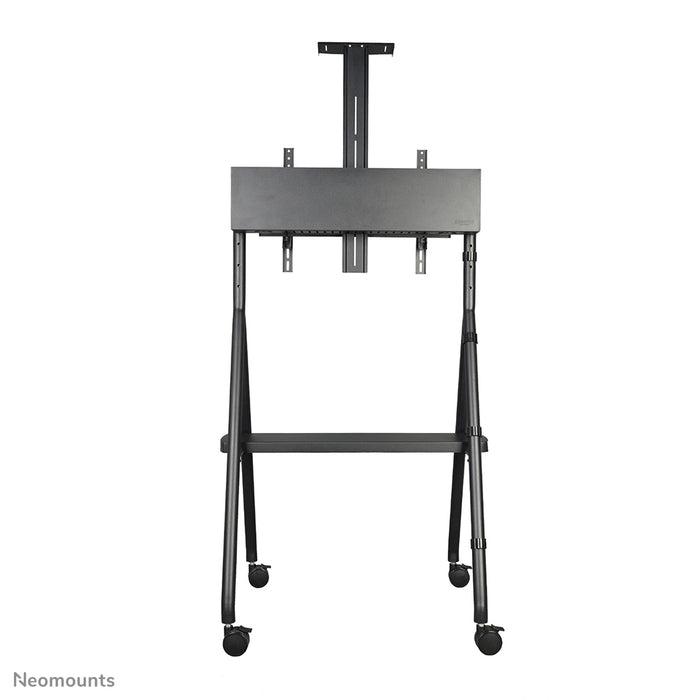 Neomounts NS-M1500black ass e verréckelbare Miwwel fir Flat-Screens bis 65 inch (165 cm). Inkl. Laptop-Plack - Schwaarz