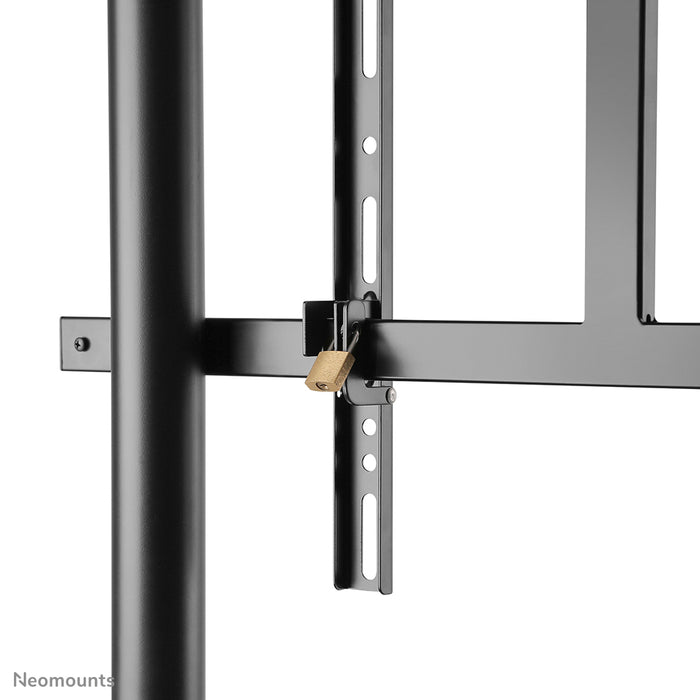 Neomounts NS-M3600black ass e verréckelbare Miwwel fir Flat-Screens bis 80 inch (203 cm).