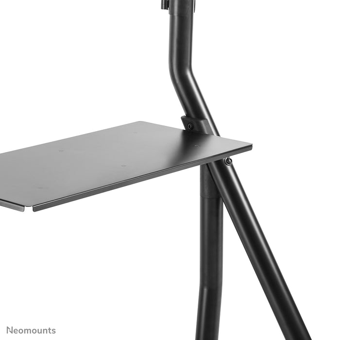 Neomounts NS-M3800 schwaarz ass e verréckelbare Miwwel fir Flat-Screens bis 100 inch (254 cm).