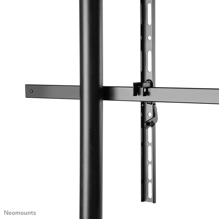 Neomounts NS-M3800 schwaarz ass e verréckelbare Miwwel fir Flat-Screens bis 100 inch (254 cm).