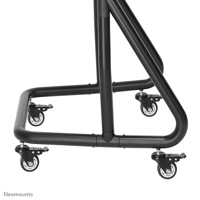 Neomounts NS-M3800 schwaarz ass e verréckelbare Miwwel fir Flat-Screens bis 100 inch (254 cm).