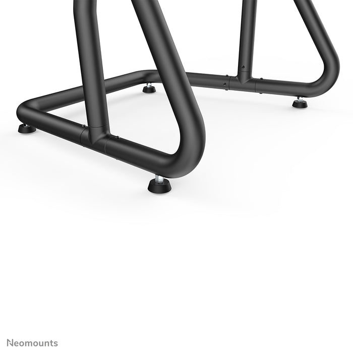 Neomounts NS-M3800 schwaarz ass e verréckelbare Miwwel fir Flat-Screens bis 100 inch (254 cm).