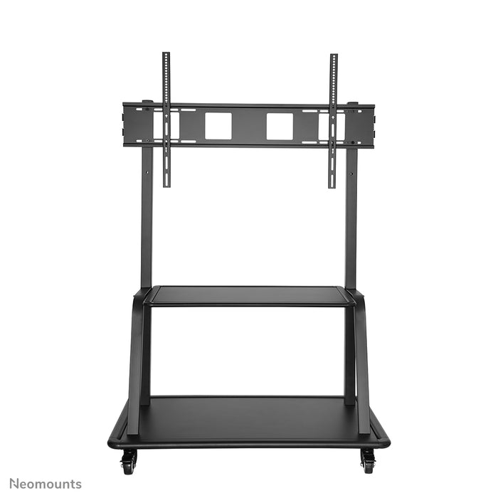 Neomounts NS-M4000 schwaarz ass e verréckelbare Miwwel fir Flat-Screens bis 105 inch (267 cm).