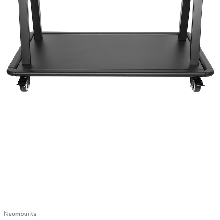 Neomounts NS-M4000 schwaarz ass e verréckelbare Miwwel fir Flat-Screens bis 105 inch (267 cm).