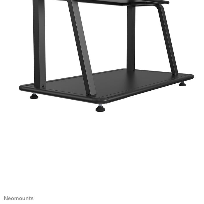 Neomounts NS-M4000 schwaarz ass e verréckelbare Miwwel fir Flat-Screens bis 105 inch (267 cm).