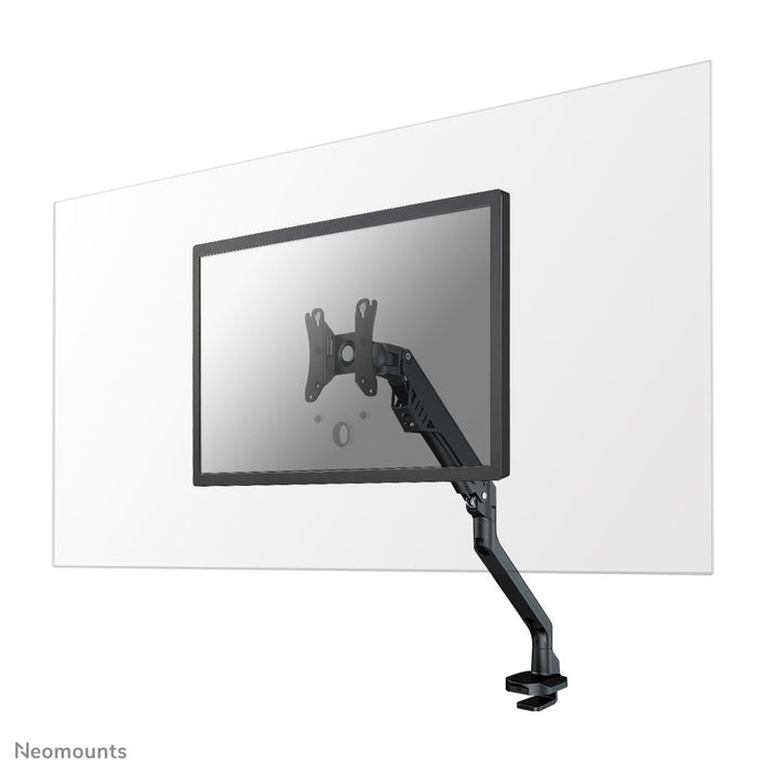 Neomounts NS-PLXPROTECT1 ass eng transparent Schutzscheif fir 1 Flat-Screen a bitt Ofstandsschutz um Aarbechtsplaz- Transparent Acrylaat, 100% recycléierbar | PLXPROTECT ass als EU-Design-Patent registréiert |