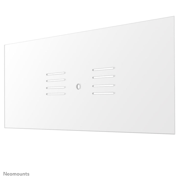 Neomounts NS-PLXPROTECT2 ass eng transparent Schutzscheif fir 2 Flat-Screens a bitt Ofstandsschutz um Aarbechtsplaz - Transparent Acrylaat, 100% recycléierbar | PLXPROTECT ass als EU-Design-Patent registréiert |