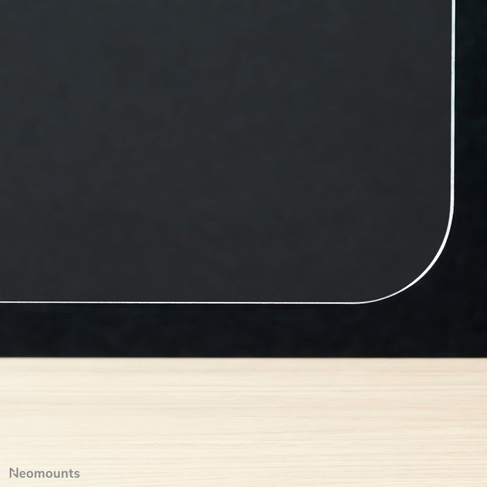 Neomounts NS-PLXPROTECT2 ass eng transparent Schutzscheif fir 2 Flat-Screens a bitt Ofstandsschutz um Aarbechtsplaz - Transparent Acrylaat, 100% recycléierbar | PLXPROTECT ass als EU-Design-Patent registréiert |