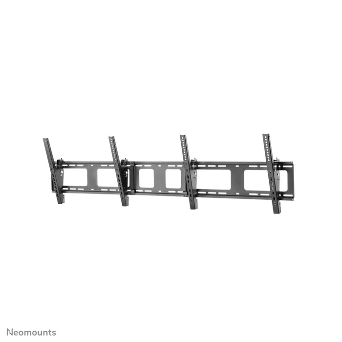 Neomounts NS-WMB200 schwaarz ass eng Menu-Board-Wandstëtzt fir Ekranen bis 52 inch (132 cm).