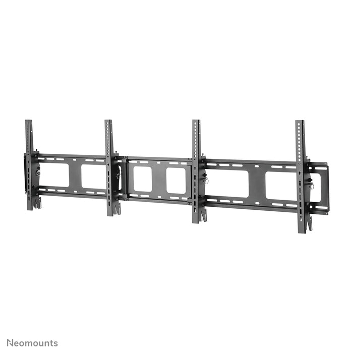 Neomounts NS-WMB200 schwaarz ass eng Menu-Board-Wandstëtzt fir Ekranen bis 52 inch (132 cm).