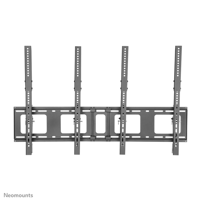 Neomounts NS-WMB200P schwaarz ass eng Menu-Board-Wandstëtzt fir déi vertikal Montéierung vun Ekranen bis 52 inch (132 cm).