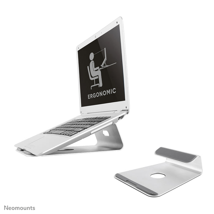 Neomounts NSLS025 ass eng universell Dëschtut fir e Notebook oder Tablet.