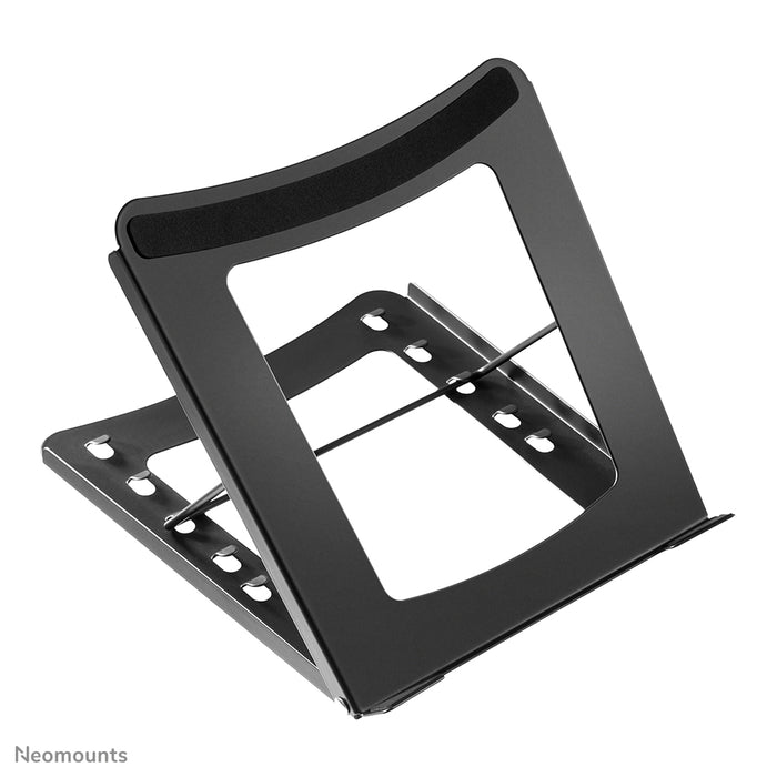 Neomounts NSLS075 schwaarz ass e Büro-Stänner fir e Notebook - Schwaarz