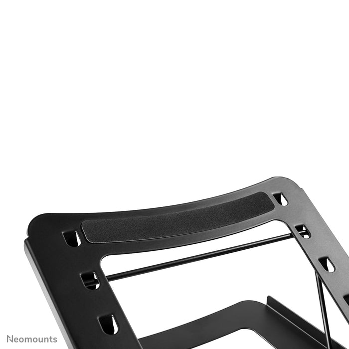 Neomounts NSLS075 schwaarz ass e Büro-Stänner fir e Notebook - Schwaarz