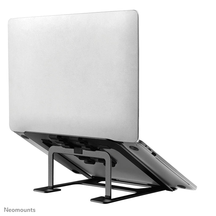 Neomounts NSLS085 schwaarz klappbar Laptop-Stänner fir Laptops bis 17 inch - Schwaarz
