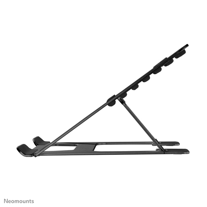 Neomounts NSLS085 schwaarz klappbar Laptop-Stänner fir Laptops bis 17 inch - Schwaarz