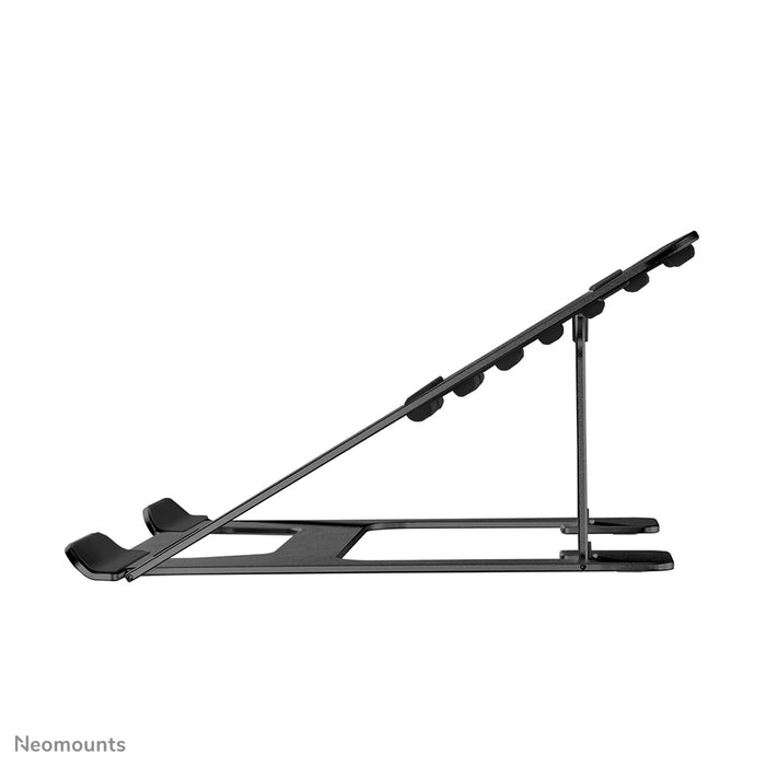 Neomounts NSLS085 schwaarz klappbar Laptop-Stänner fir Laptops bis 17 inch - Schwaarz