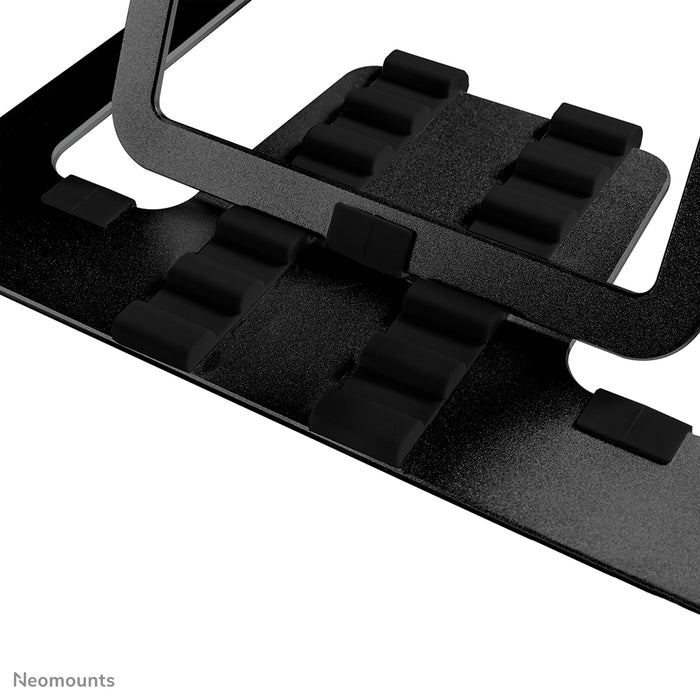 Neomounts NSLS085 schwaarz klappbar Laptop-Stänner fir Laptops bis 17 inch - Schwaarz