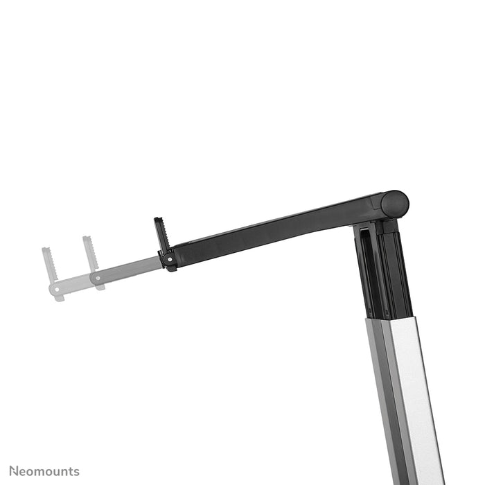 Neomounts klappbar Laptop-Stänner - Sëlwer/ schwaarz