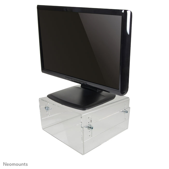 Neomounts NSMONITOR40 ass en Acrylaat-Erhéijer fir LCD/TFT/CRT-Biller.