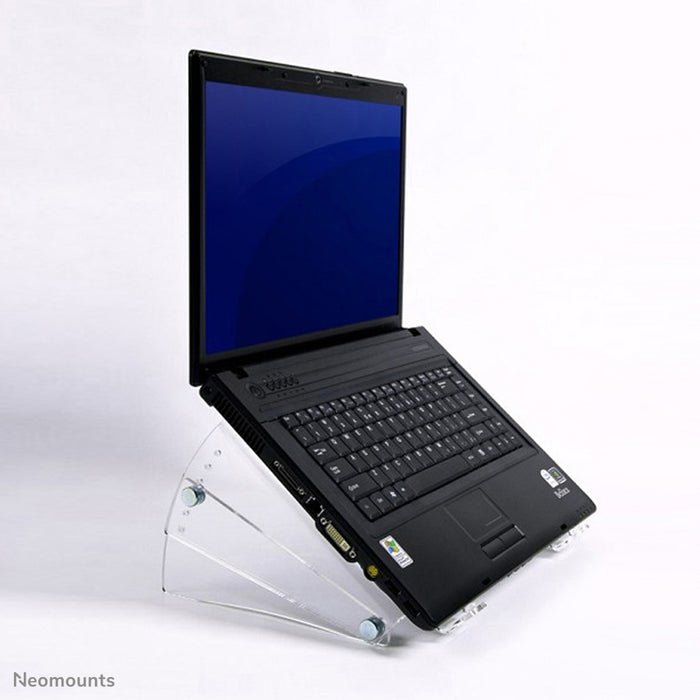 Neomounts NSNOTEBOOK300 ass en Acryl-Erhéijer fir Notebooks.