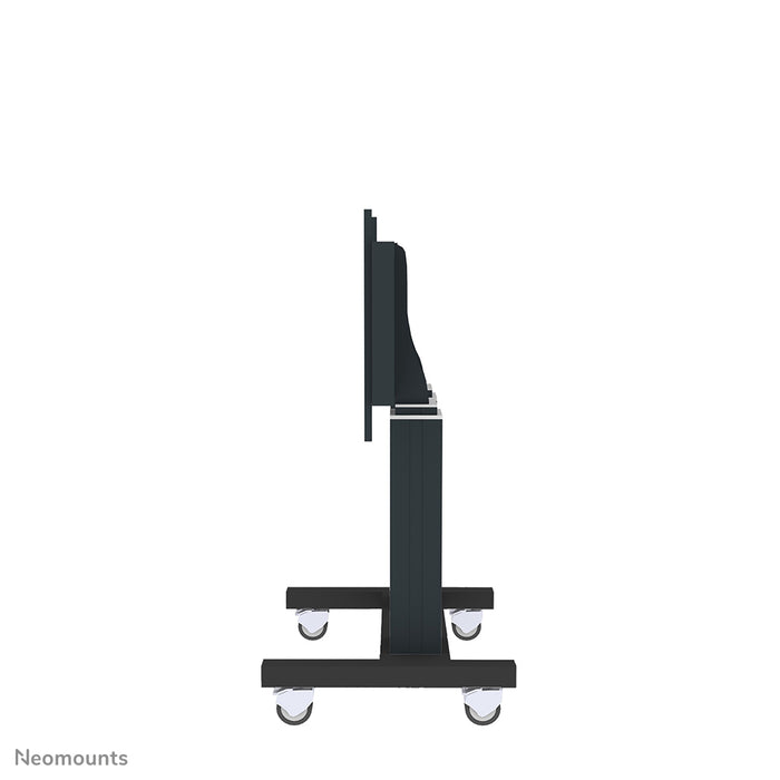 Neomounts PLASMA-M2600 schwaarz ass eng elektresch héichtverstellbar Trolley fir Flat-Screens t/m 120 inch (305 cm).