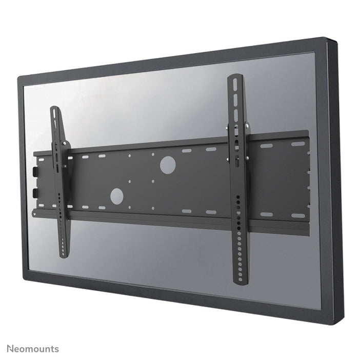 Neomounts PLASMA-W100 schwaarz ass eng flaach Wandstëtzt fir Flat-Screens bis 85 inch (216 cm).