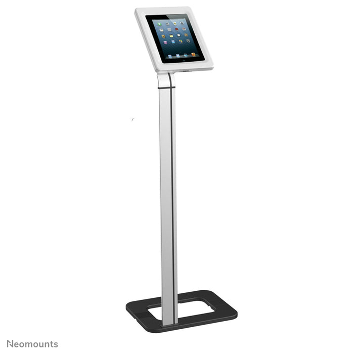 Neomounts diebstallbestänneg Tablet-Buedemstëtzt TABLET-S100 sëlwer fir déi meescht 9.7-10.1 Tablets - Sëlwer
