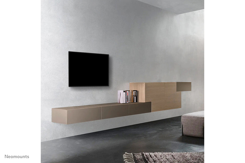 Neomounts WL30S-850BL12 flaache Wandhalterung fir 24-55 inch Bildschirmer - Schwaarz