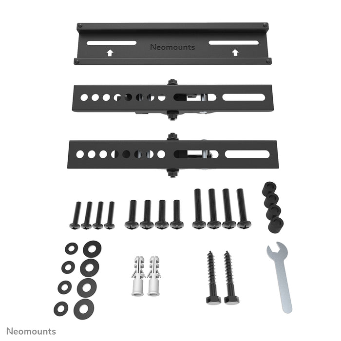 Neomounts WL35-350BL12 kippsbar Wandhalterung fir 24-55 inch Bildschirmer - Schwaarz